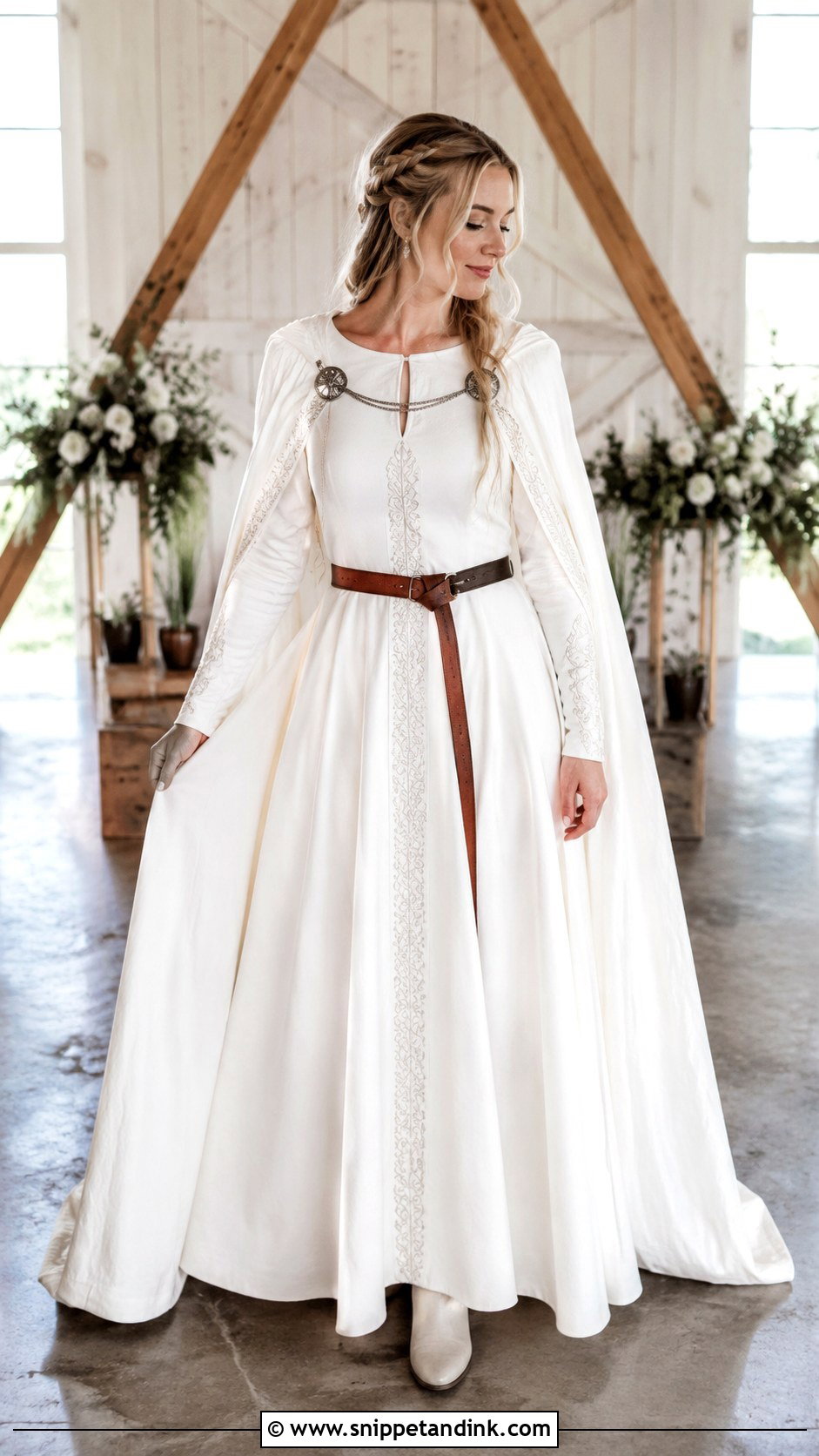 Modern Viking Wedding Dress - Snippet and Ink - 30 Viking Wedding Dress Ideas