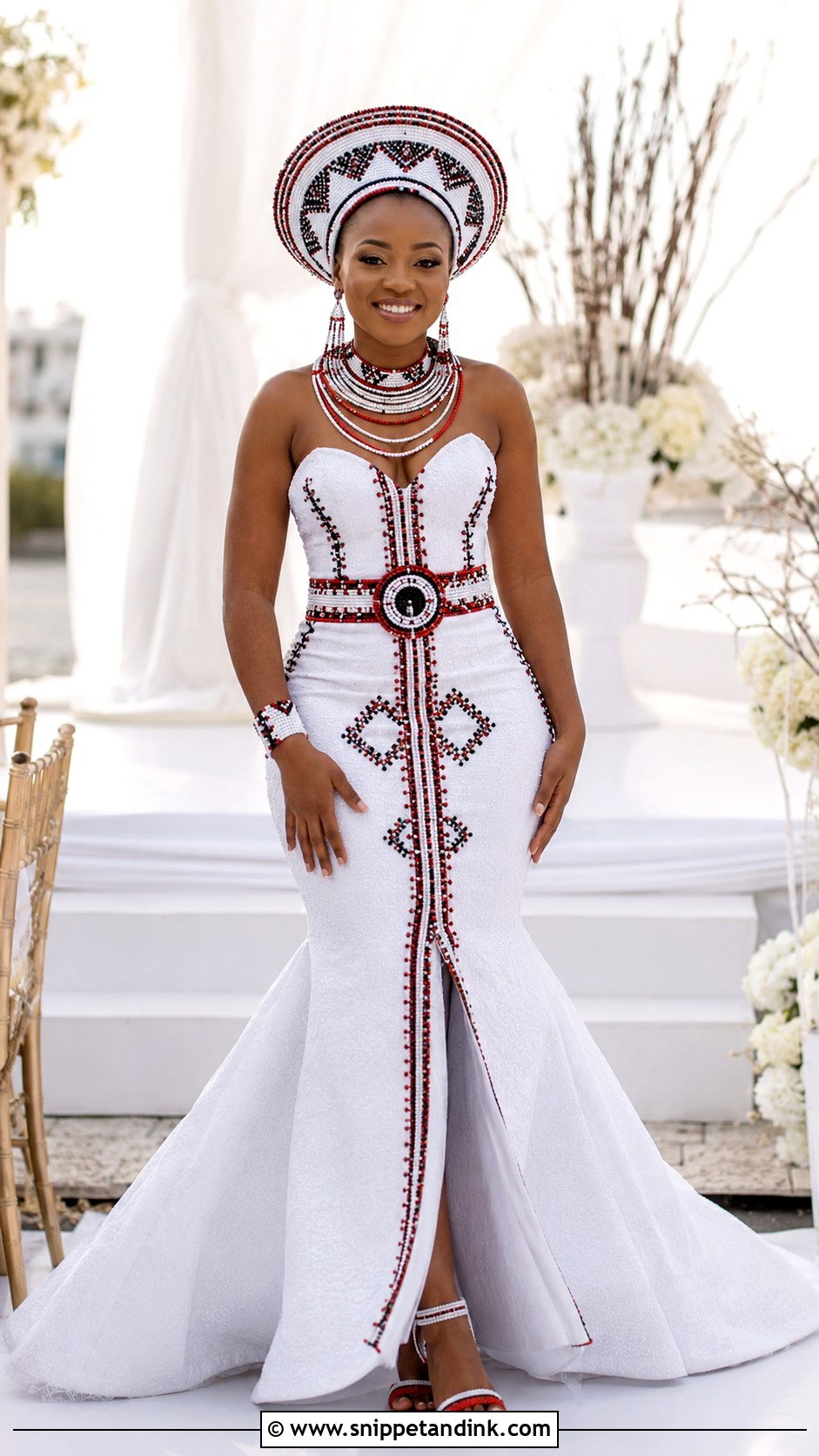 Modern Zulu Wedding Dress - Snippet and Ink - 25 Traditional Wedding Dresses South Africa