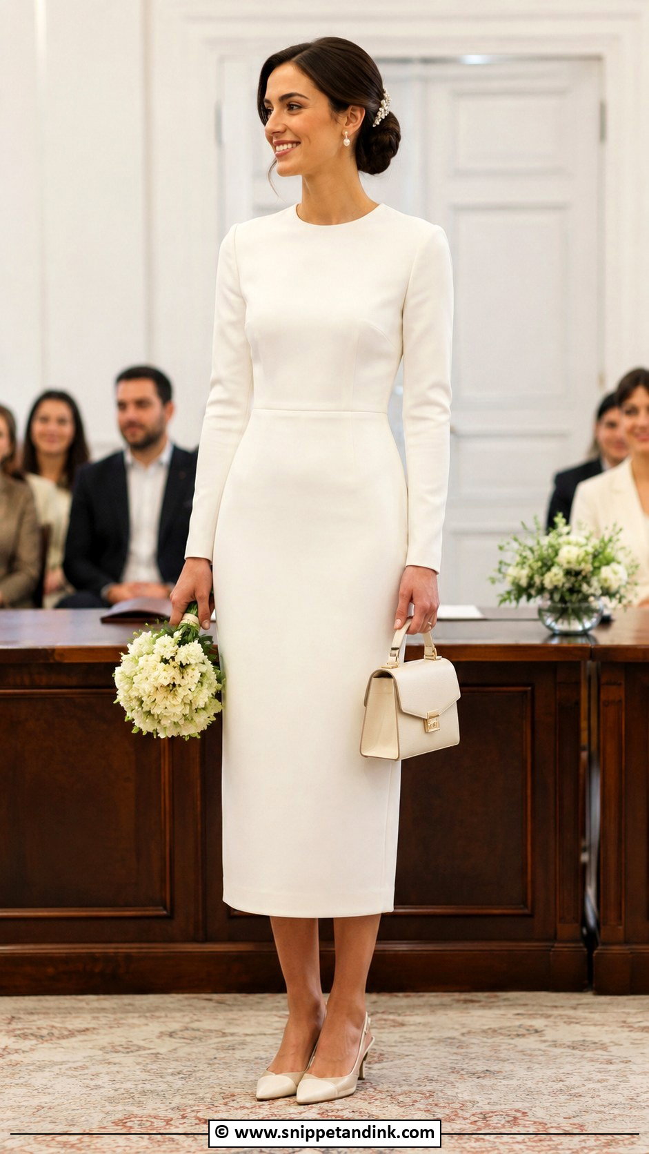 Modest Civil Wedding Dress - Snippet and Ink - 30 Modest Wedding Dress Ideas