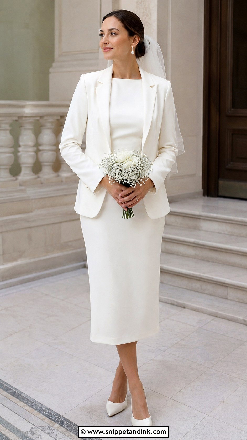 Modest Civil Wedding Dress - Snippet and Ink - 25 Modest Bride Dress Ideas