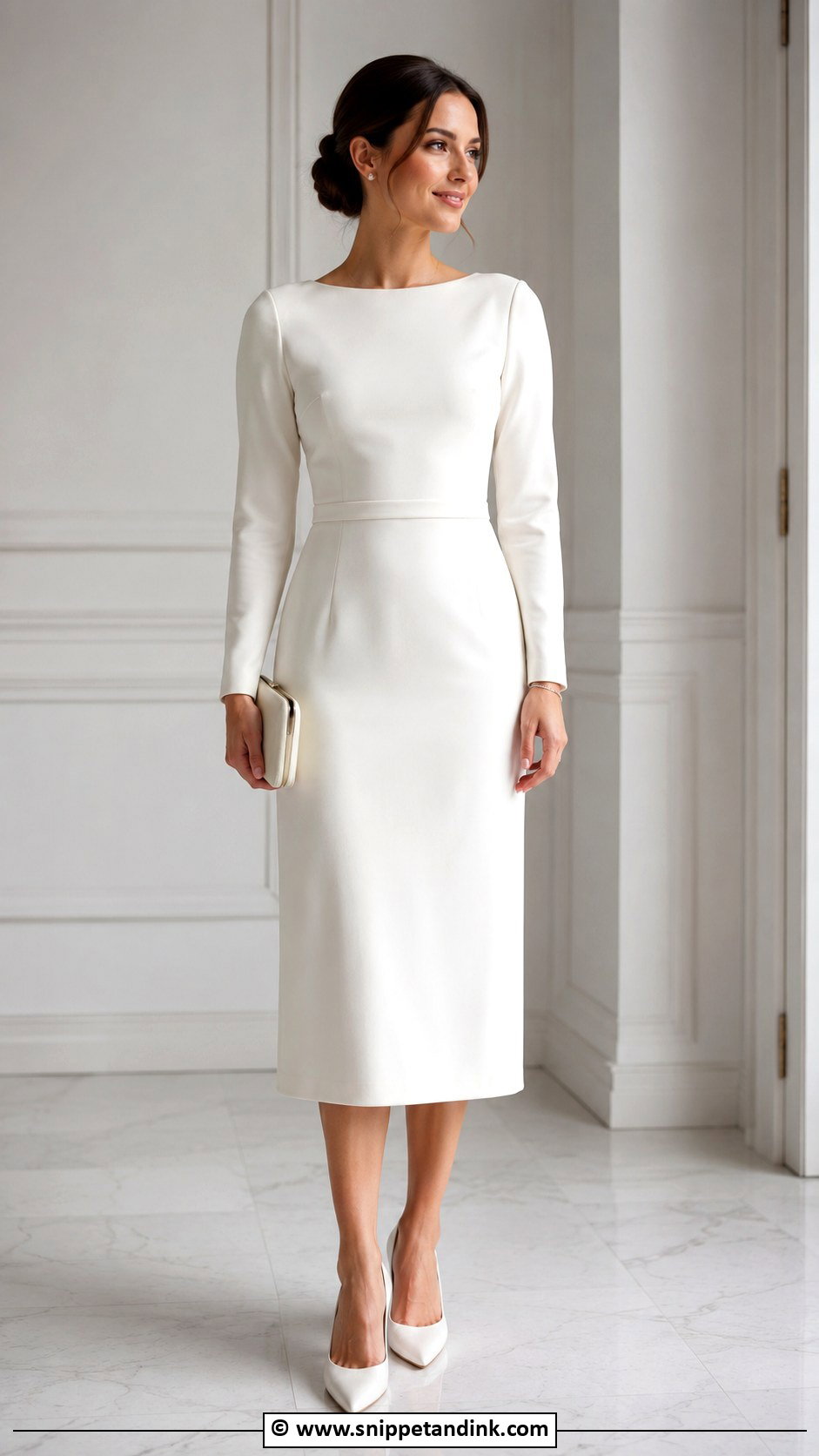 Modest Civil Wedding Dress - Snippet and Ink - 25 Elegant Modest Wedding Dresses