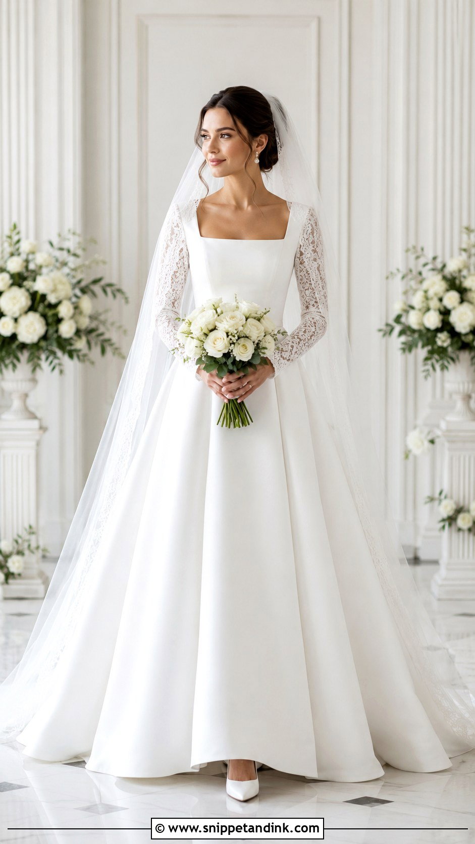 Modest Corset Wedding Dress - Snippet and Ink - 20 Corset Bride Dress Ideas