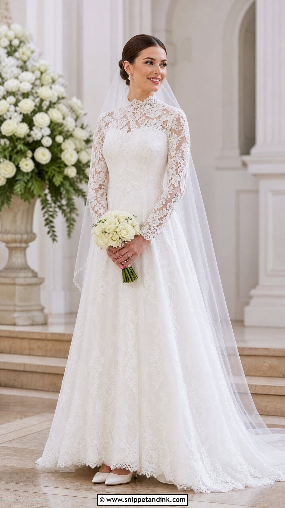 Modest Dantel Wedding Dress - Snippet and Ink - 20 Wedding Dresses Dantel