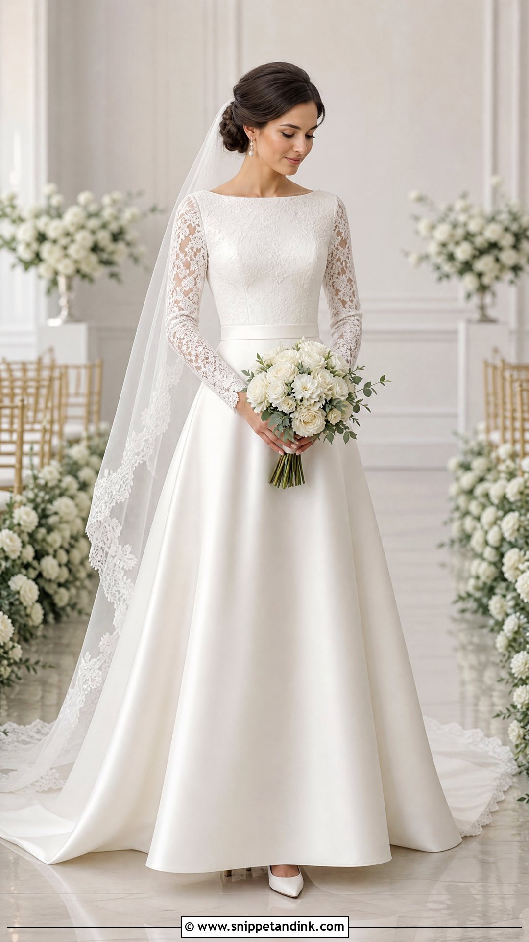Modest Formal Bridal Dress - Snippet and Ink - 20 Formal Bridal Dress Ideas