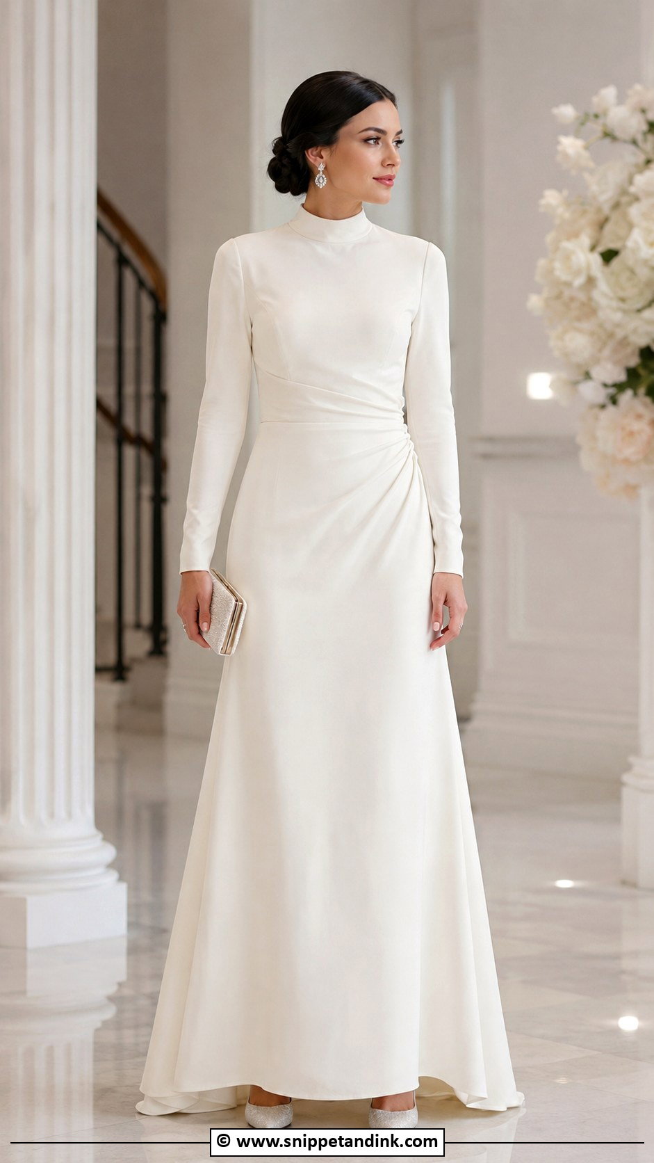Modest Gown Outfit - Snippet and Ink - 30 Gown Ideas