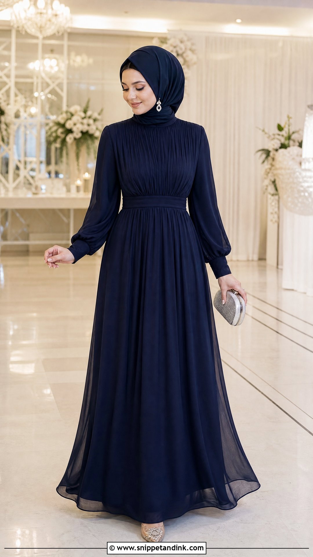 Modest Long Sleeve Wedding Dance Outfit - Snippet and Ink - 20 Wedding Dance Outfit Ideas