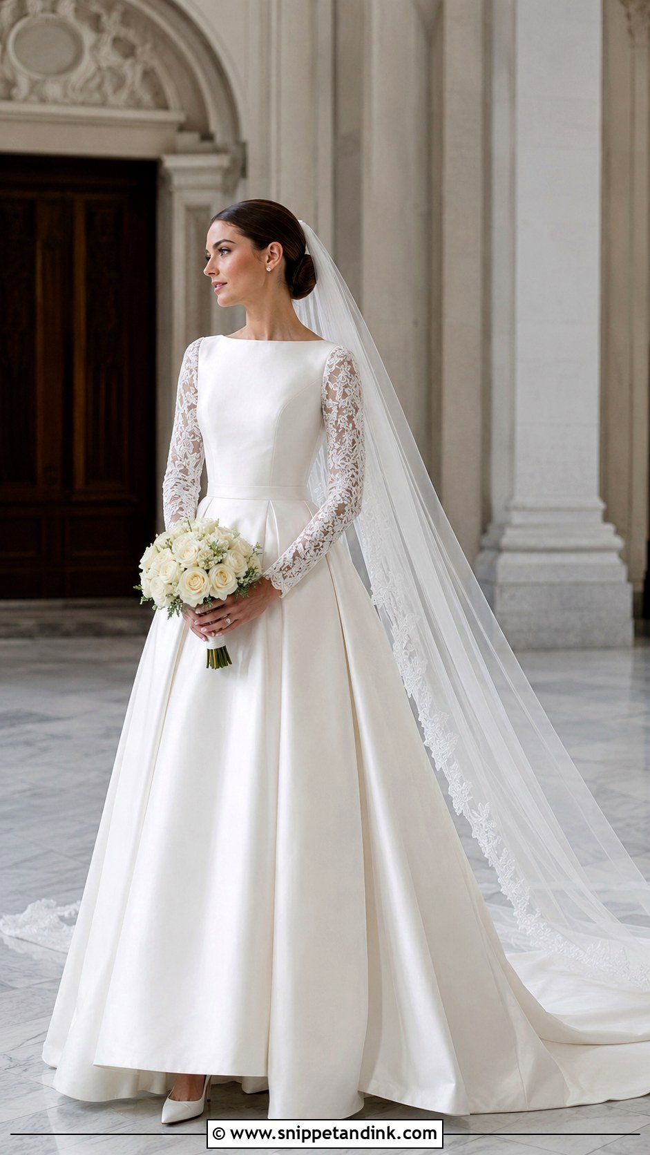 Modest Long Sleeve Wedding Dress - Snippet and Ink - 20 Grand Wedding Dress Ideas