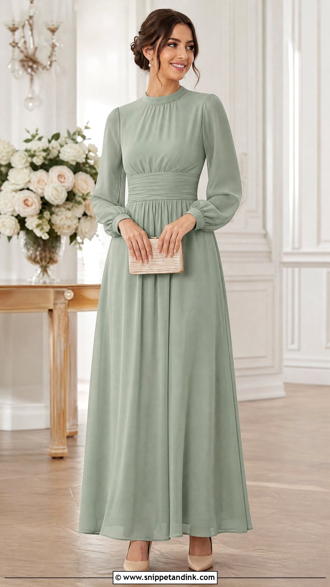 Modest Maid Of Honor Dress - Snippet and Ink - 25 Wedding Maid of Honor Dresses