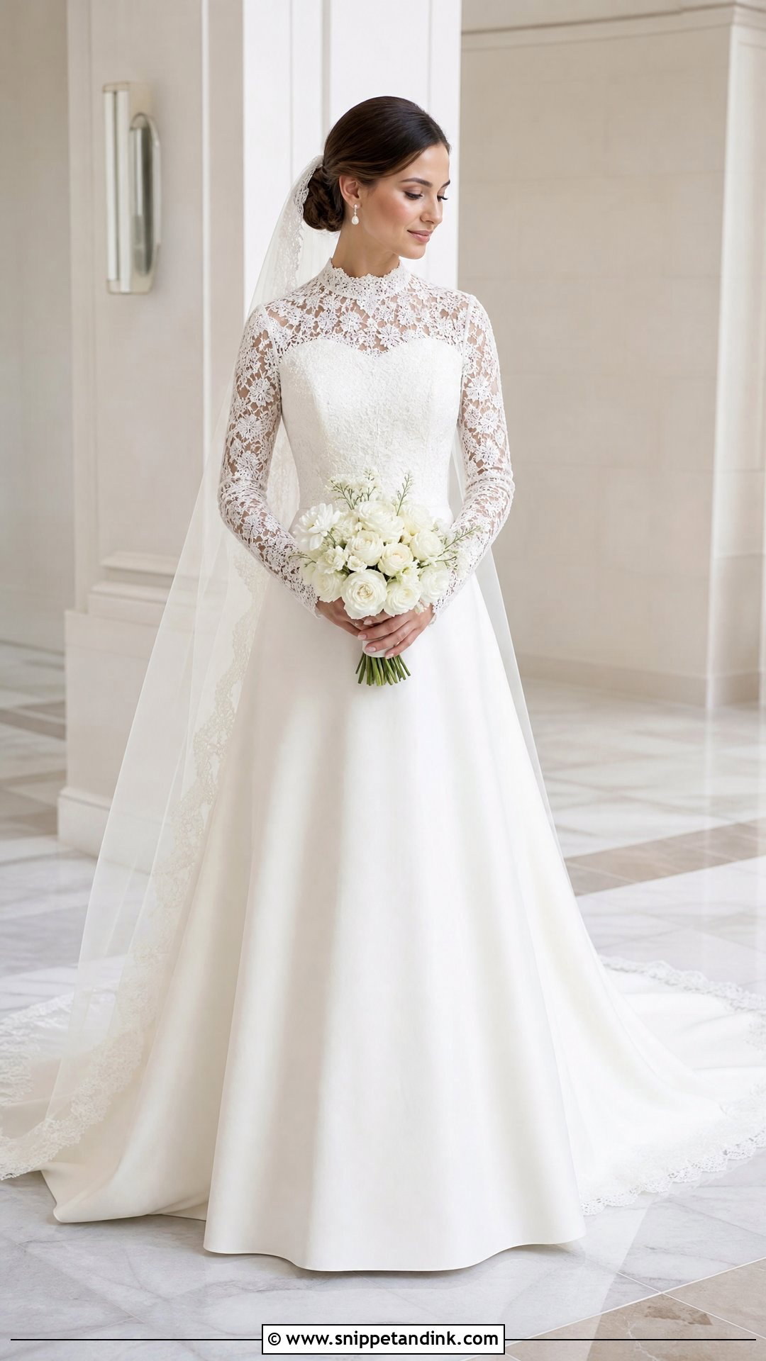 Modest Marriage Dress - Snippet and Ink - 20 Marriage Dresses