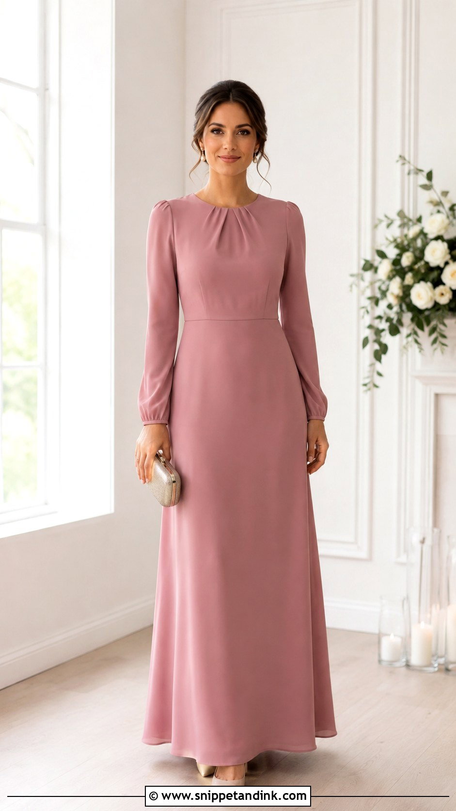 Modest Matron Of Honor Dress - Snippet and Ink - 25 Matron of Honor Dresses