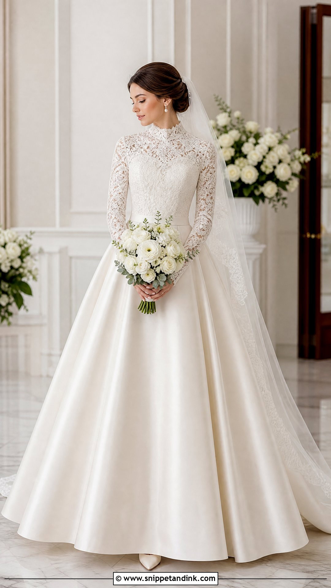 Modest Princess Ball Gown Wedding Dress - Snippet and Ink - 20 Princess Ball Gowns Wedding Dress