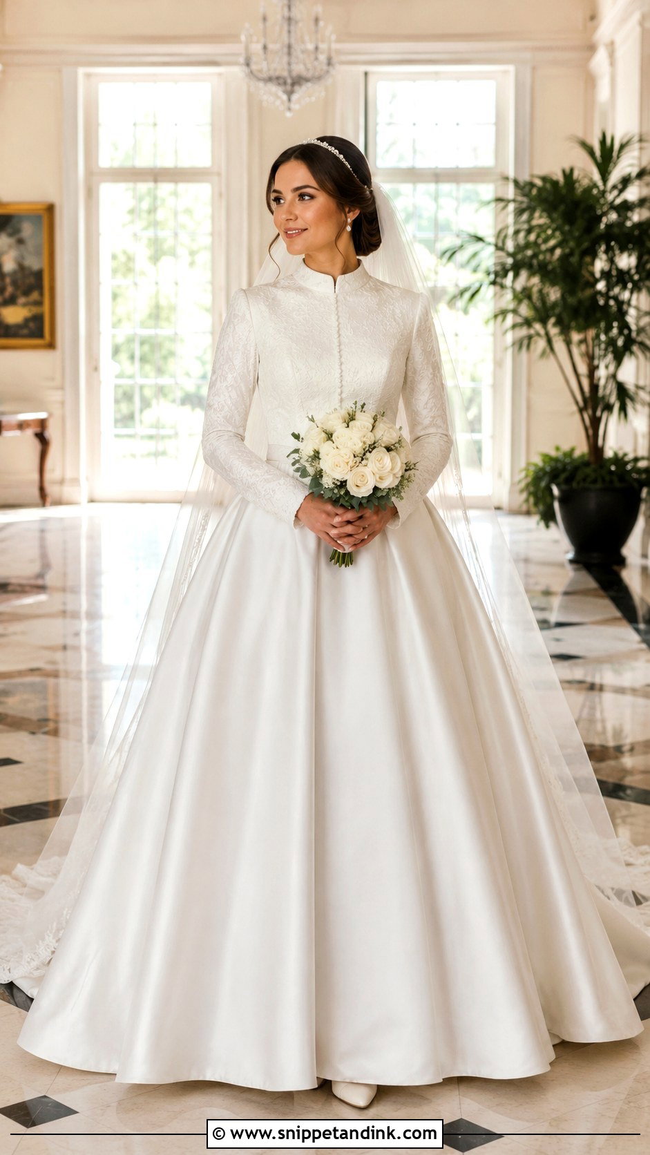 Modest Princess Wedding Dress - Snippet and Ink - 20 Big Poofy Princesses Wedding Dresses