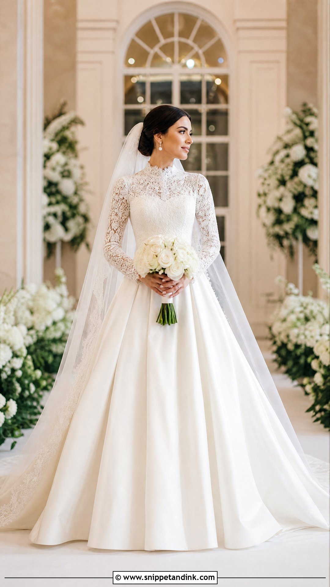 Modest Princess Wedding Gown - Snippet and Ink - 20 Princess Wedding Gown Fairytale Ideas