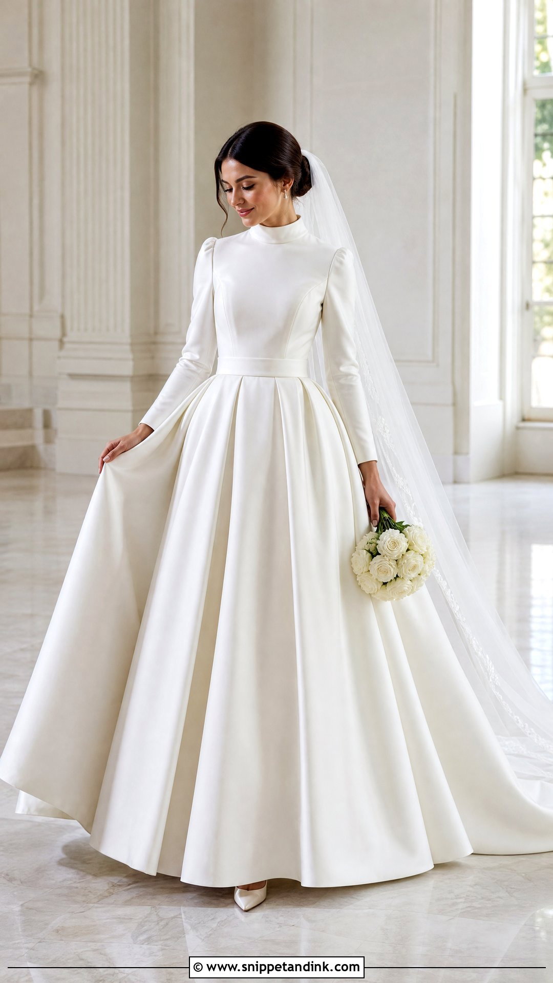 Modest Princess Wedding Gown - Snippet and Ink - 25 Dream Princesses Wedding Gown Ideas