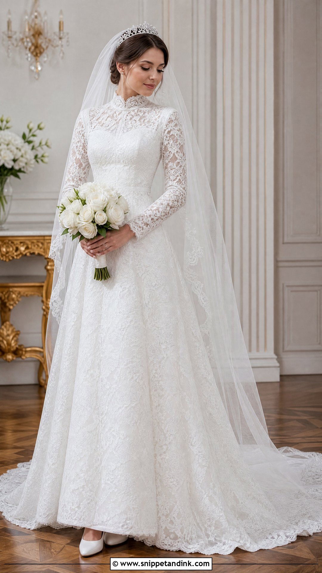 Modest Priscilla Wedding Dress - Snippet and Ink - 20 Priscilla Wedding Dress Ideas
