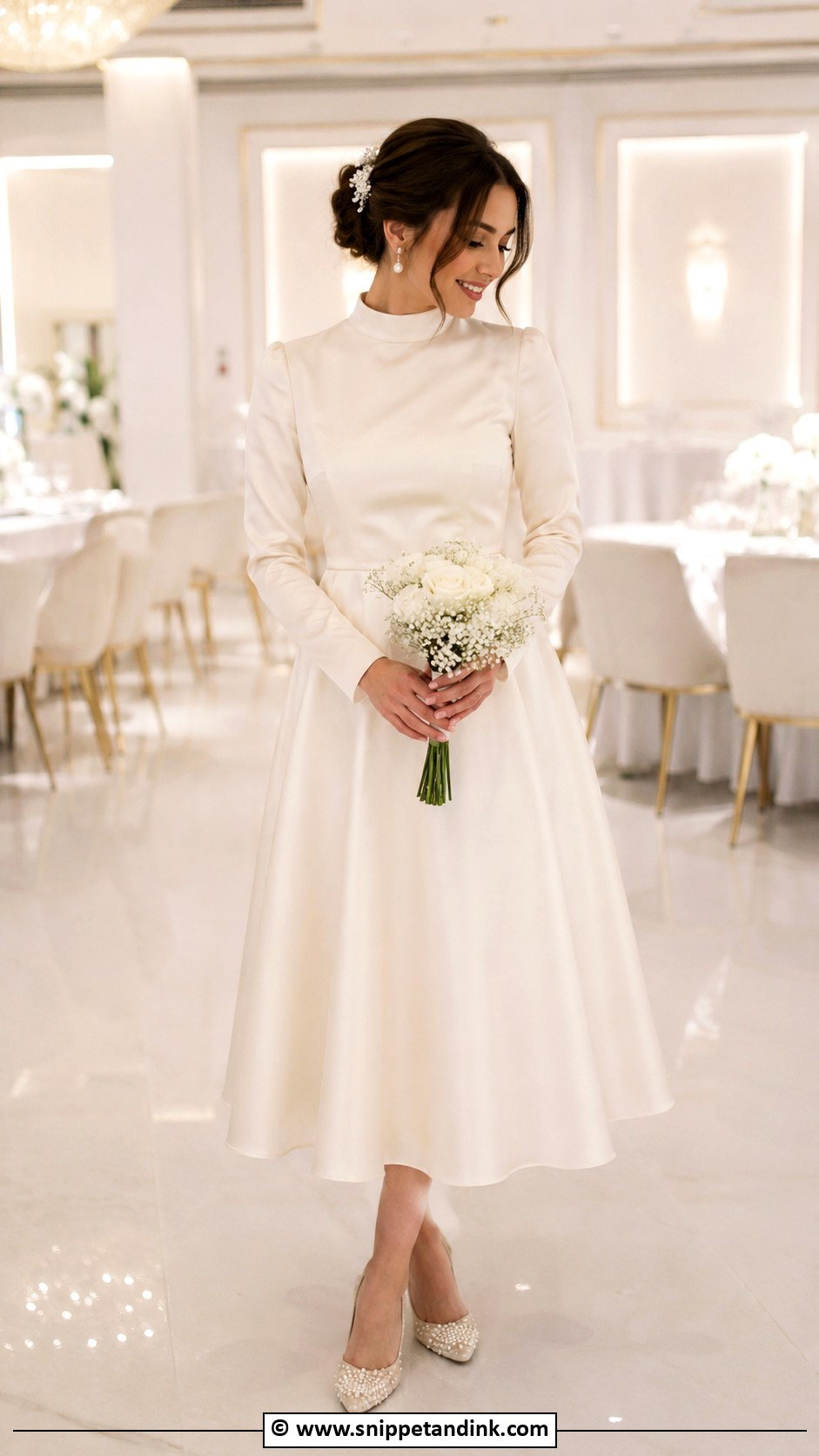 Modest Reception Wedding Dress - Snippet and Ink - 30 Modest Wedding Dress Ideas