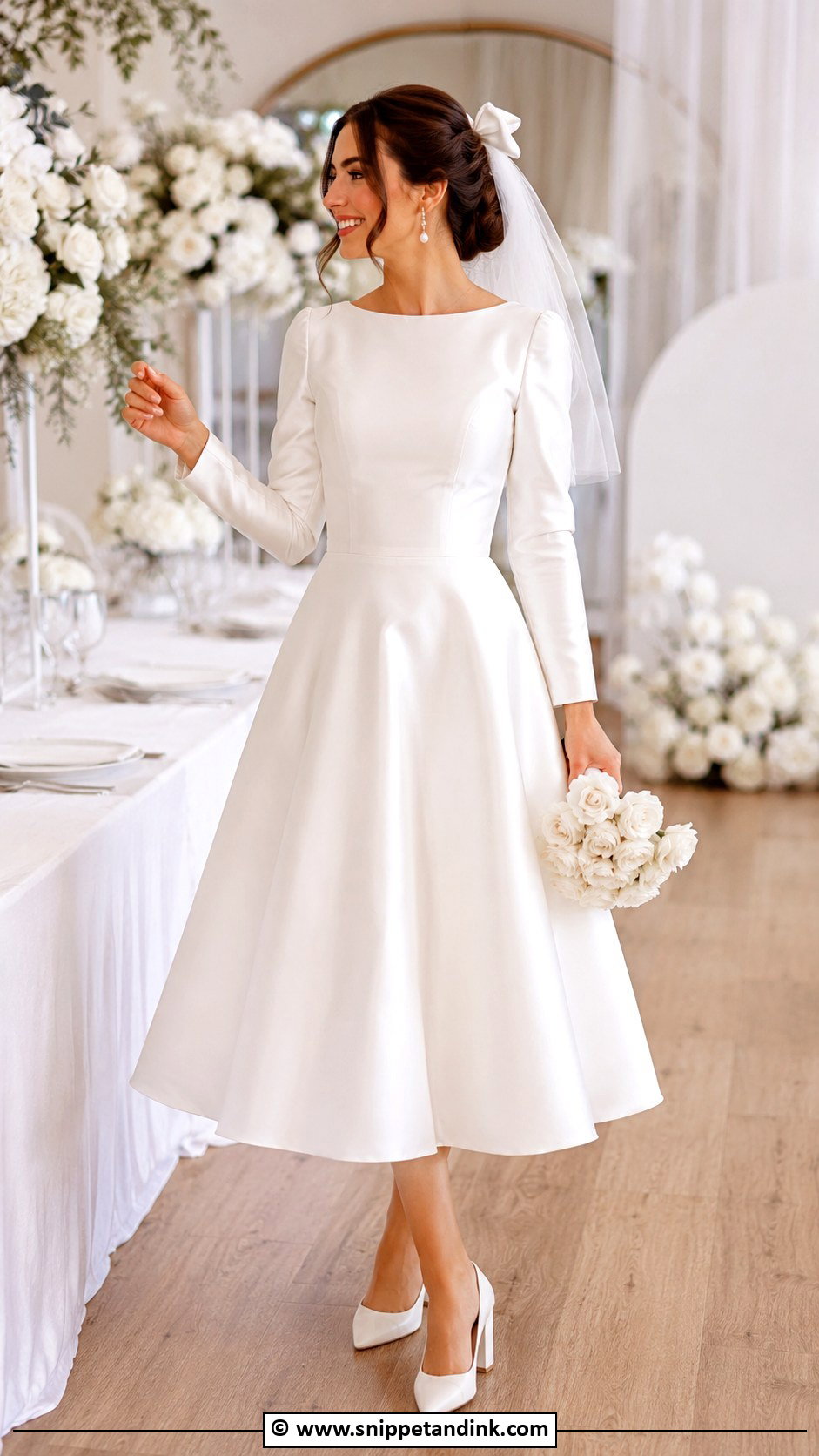 Modest Reception Wedding Dress - Snippet and Ink - 25 Elegant Modest Wedding Dresses