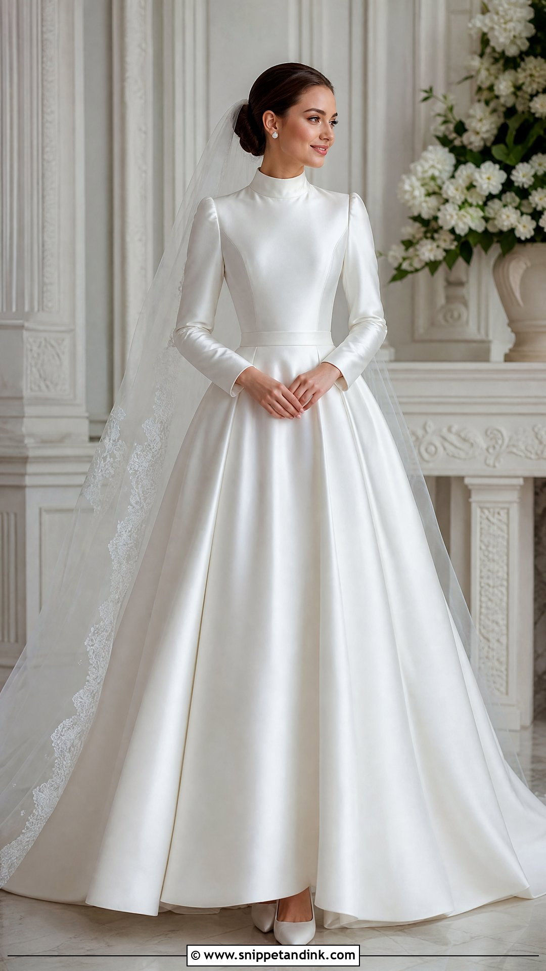 Modest Regal Wedding Dress - Snippet and Ink - 25 Regal Wedding Dress Ideas