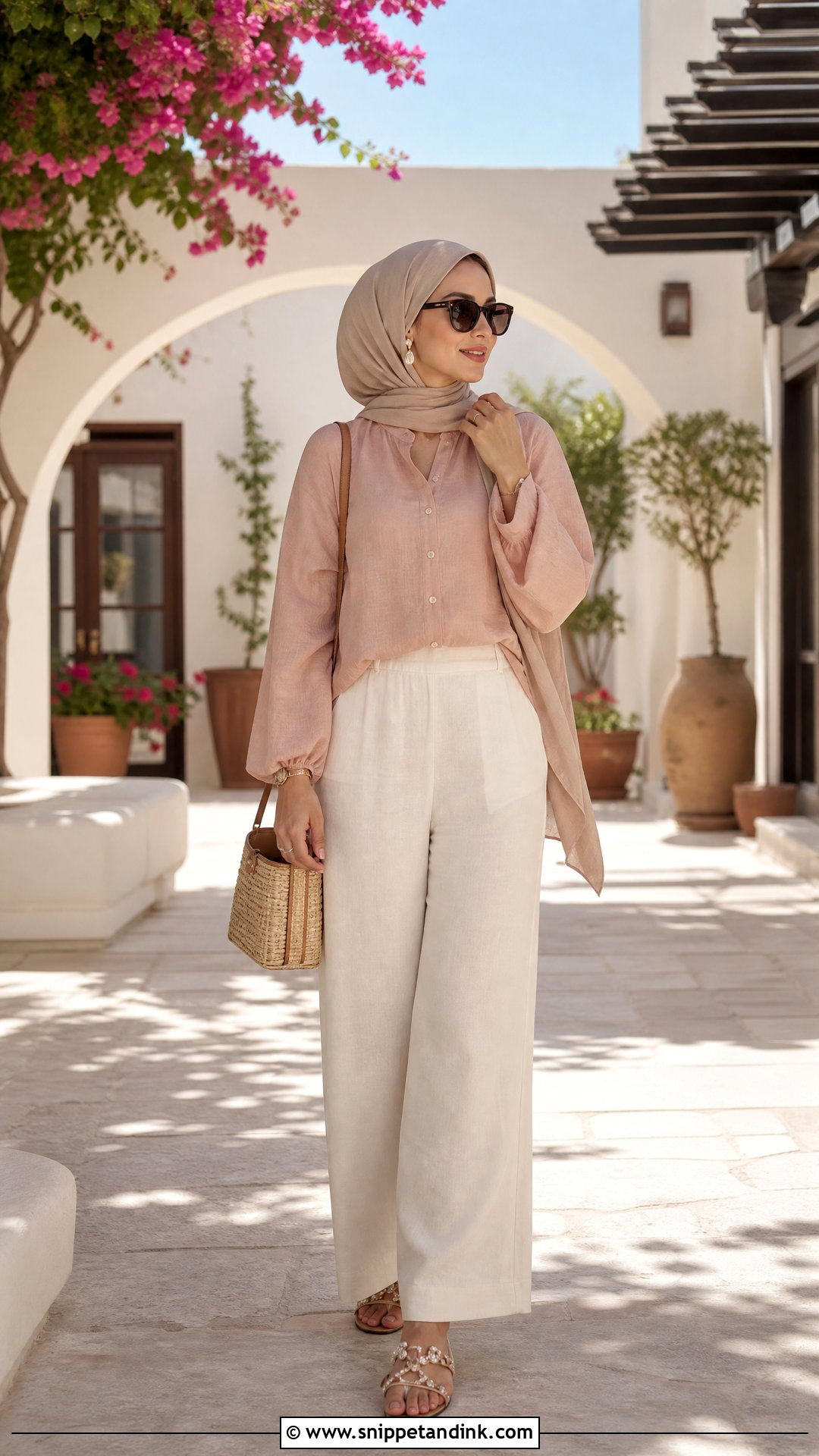 Modest Resort Honeymoon Outfit - Snippet and Ink - 20 Outfits for Honeymoon