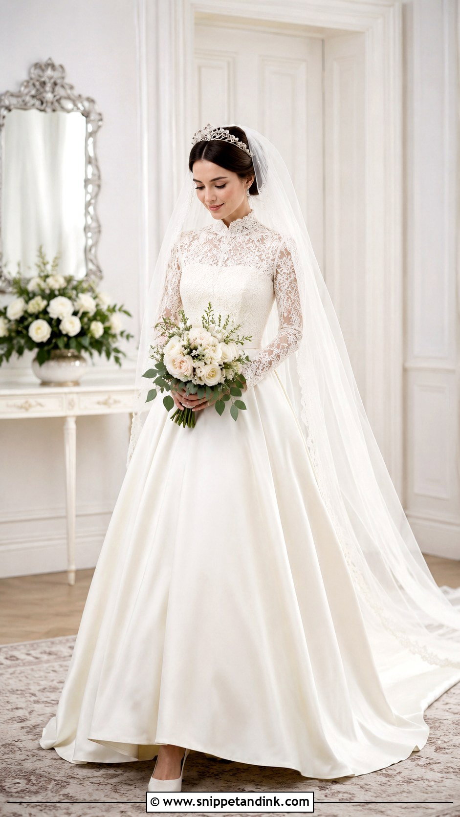 Modest Royal Wedding Dress - Snippet and Ink - 25 Royalty Wedding Dress Ideas