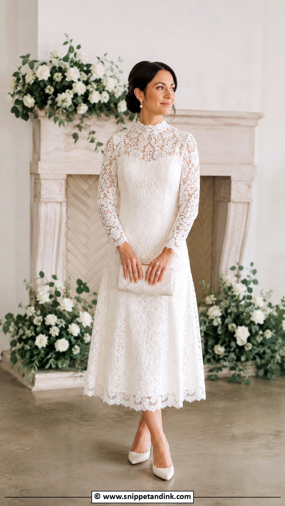 Modest Vow Renewal Dress - Snippet and Ink - 30 Vow Renewal Dress Ideas