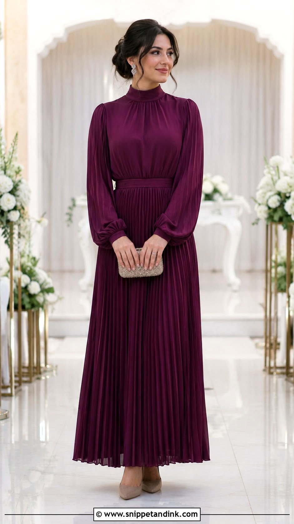 Modest Wedding Attendee Outfit - Snippet and Ink - 25 Wedding Attendee Outfit Ideas