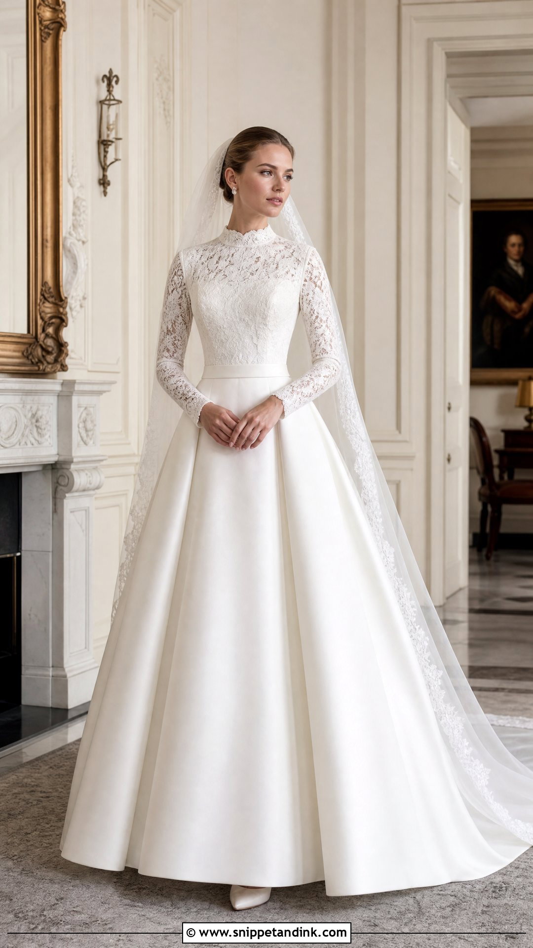 Modest Wedding Ballgown - Snippet and Ink - 20 Wedding Ballgown Ideas