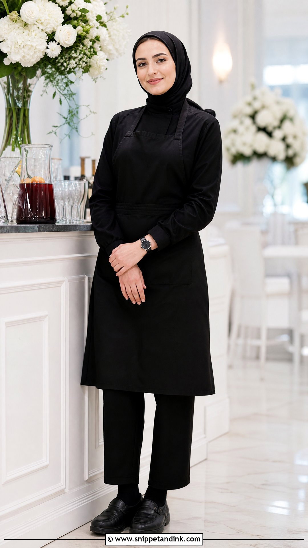 Modest Wedding Bartender Outfit - Snippet and Ink - 20 Wedding Bartender Outfit Ideas