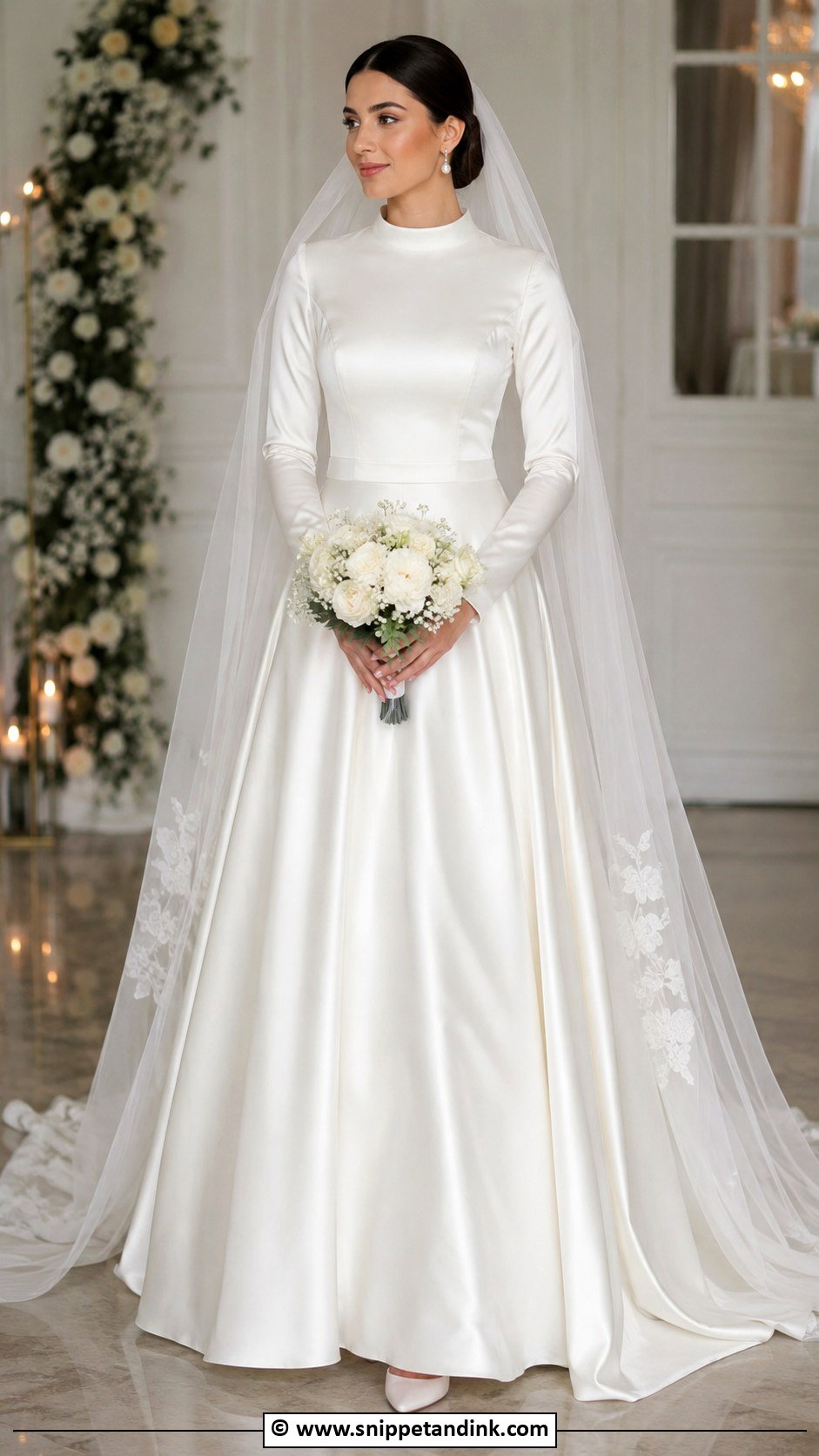 Modest Wedding Dress - Snippet and Ink - 35 Wedding Dress Ideas