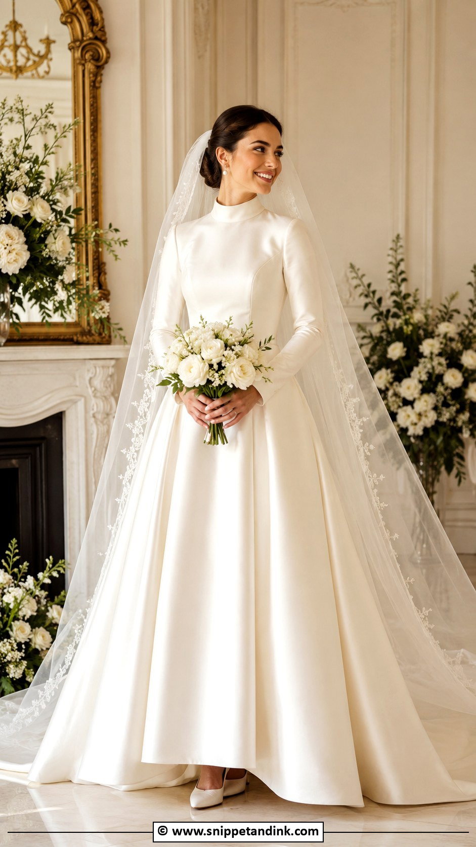 Modest Wedding Dress - Snippet and Ink - 35 Wedding Dresses