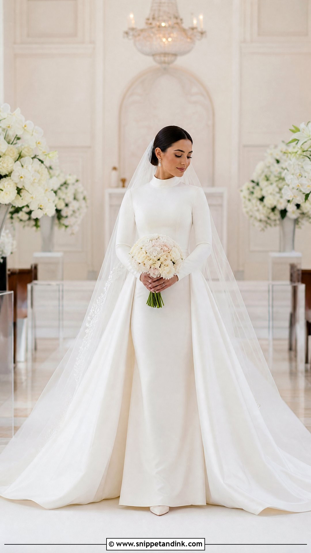 Modest Wedding Dress With Removable Skirt - Snippet and Ink - 20 Removable Skirt Wedding Dress Ideas