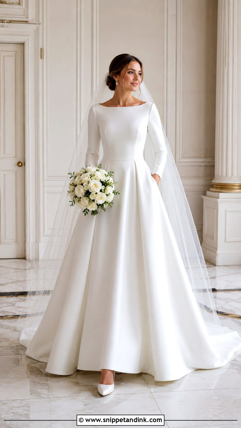 Modest Wedding Dress with Pockets - Snippet and Ink - 20 Wedding Dress with Pockets Ideas