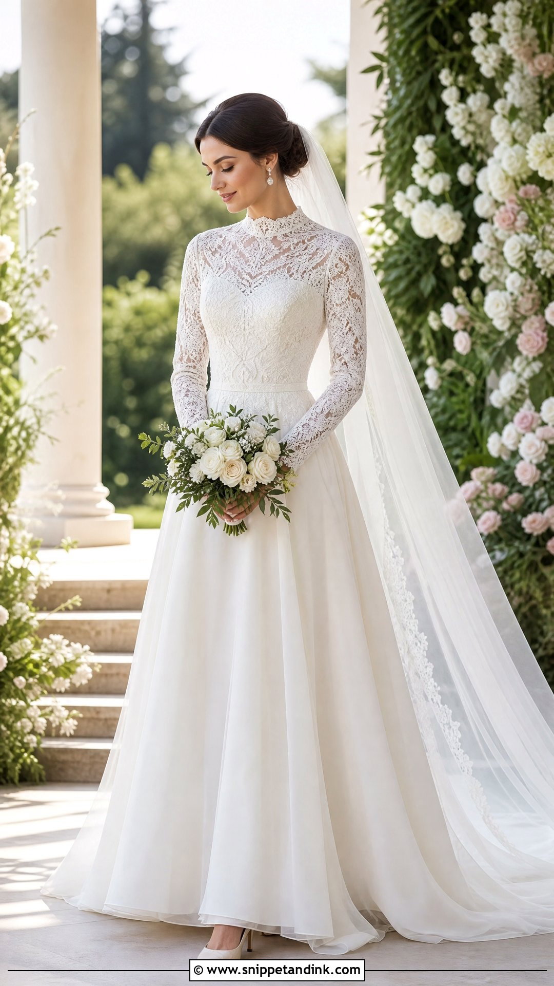 Modest Wedding Frock - Snippet and Ink - 20 Wedding Frocks the Bride Ideas