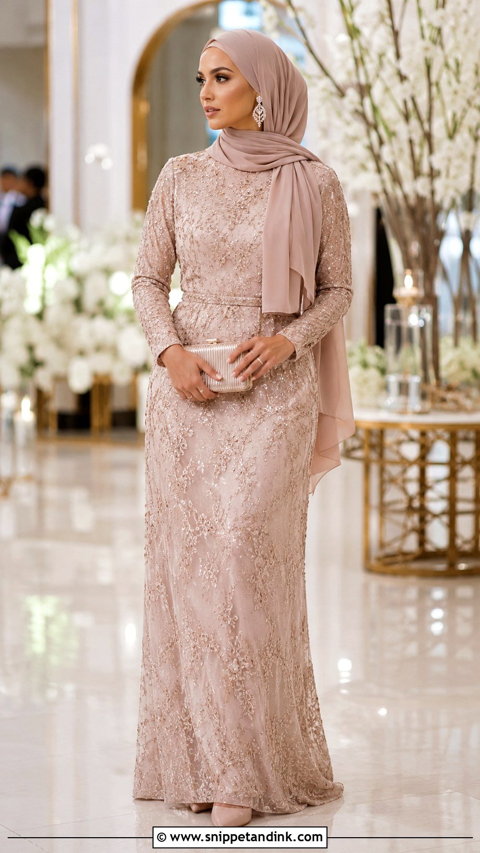 Modest Wedding Guest Dress - Snippet and Ink - 25 Wedding Function Dresses