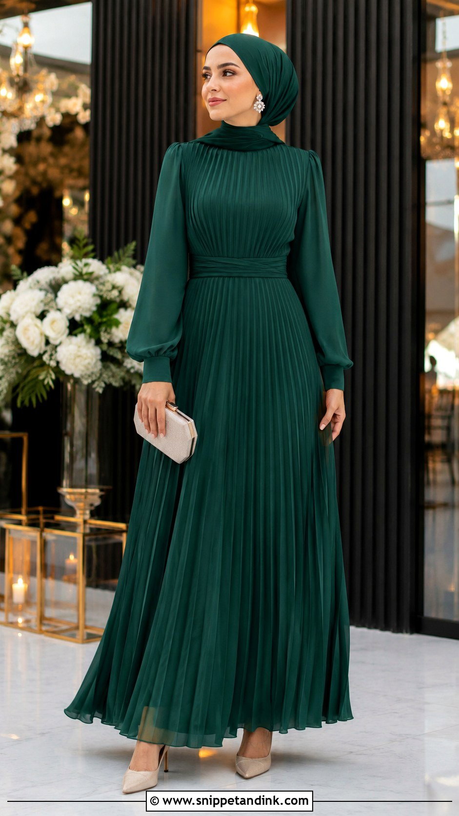 Modest Wedding Guest Dress - Snippet and Ink - 20 Dresses to Attend a Wedding