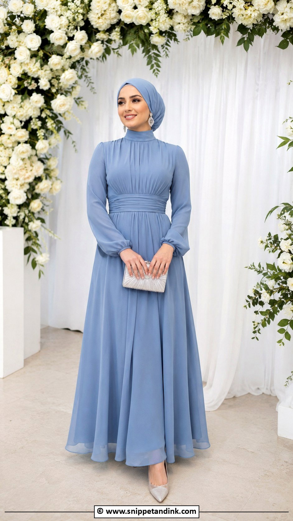 Modest Wedding Guest Outfit - Snippet and Ink - 30 Outfit for Wedding Ideas