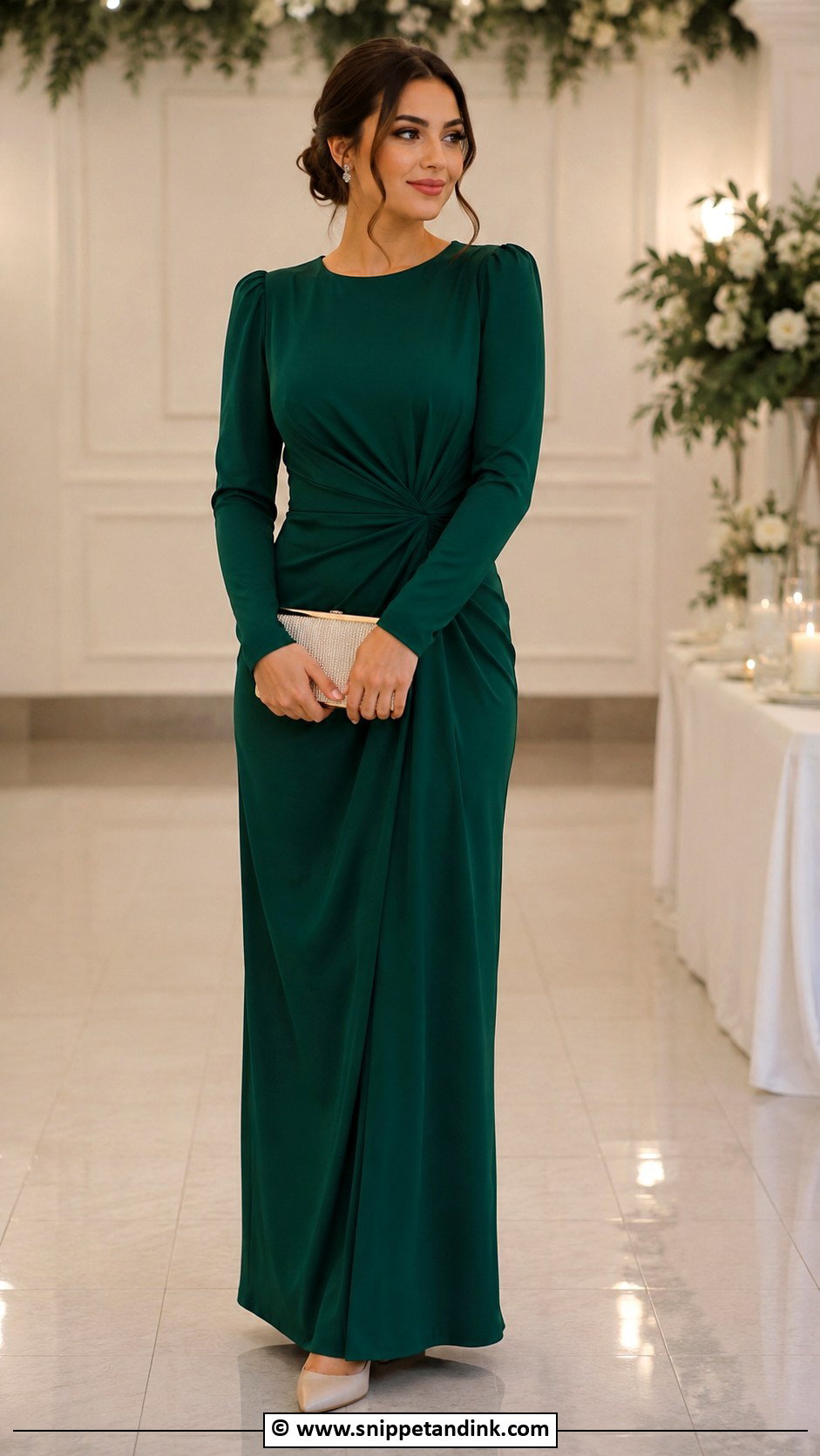 Modest Wedding Guest Outfit - Snippet and Ink - 35 Wedding Outfits