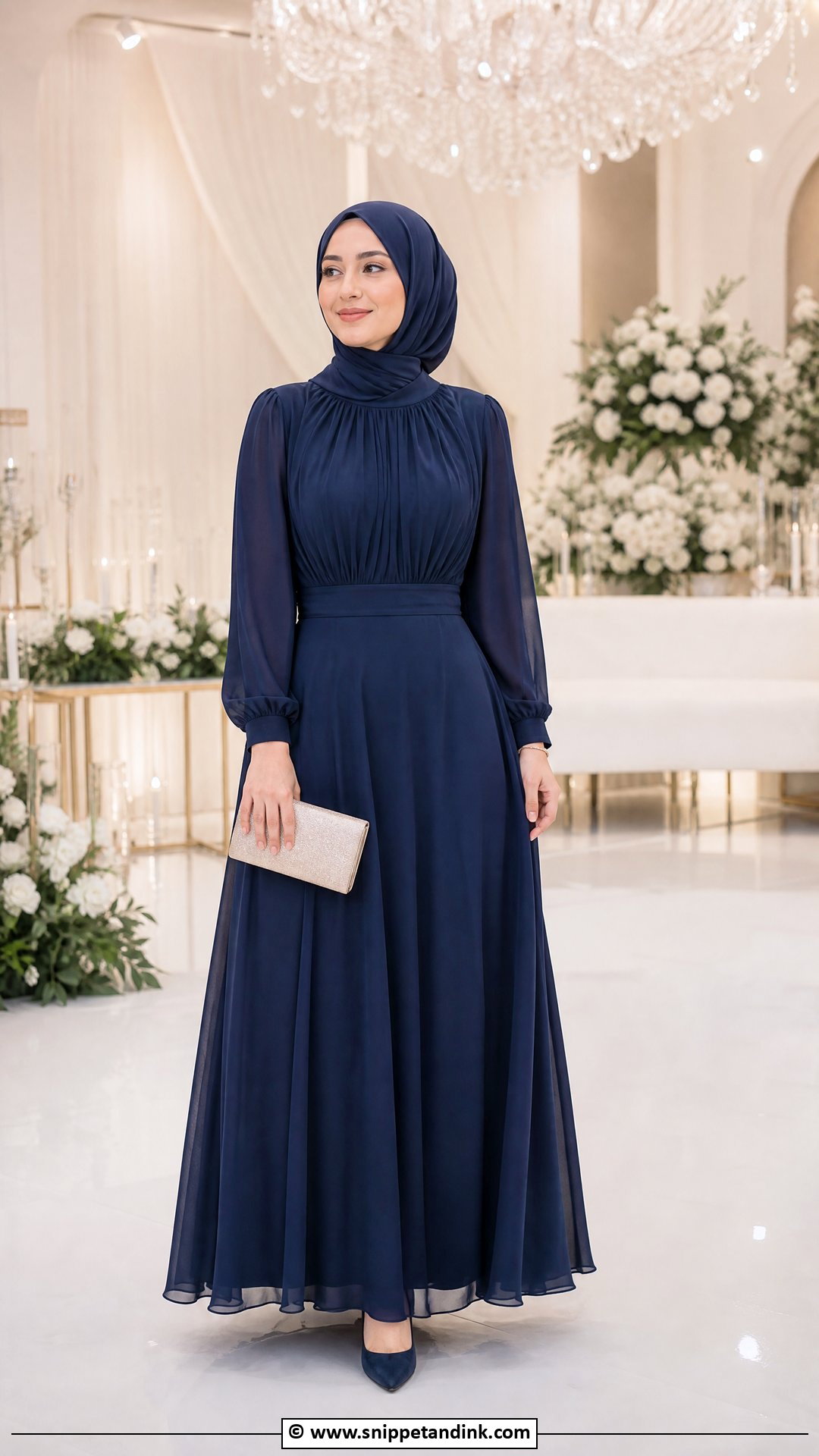 Modest Wedding Party Outfit - Snippet and Ink - 30 Wedding Party Outfits