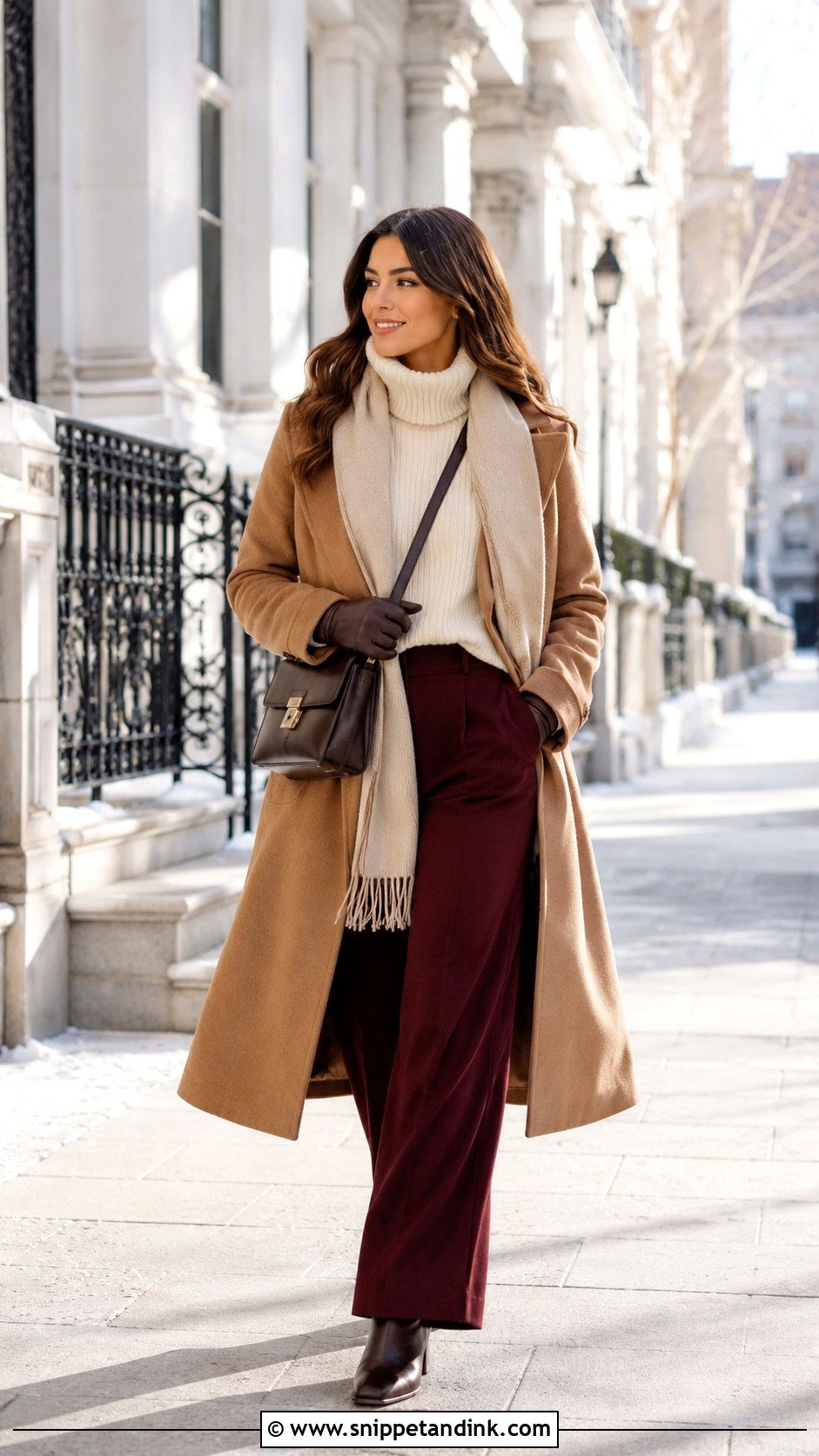 Modest Winter Honeymoon Outfit - Snippet and Ink - 20 Modest Honeymoon Outfits