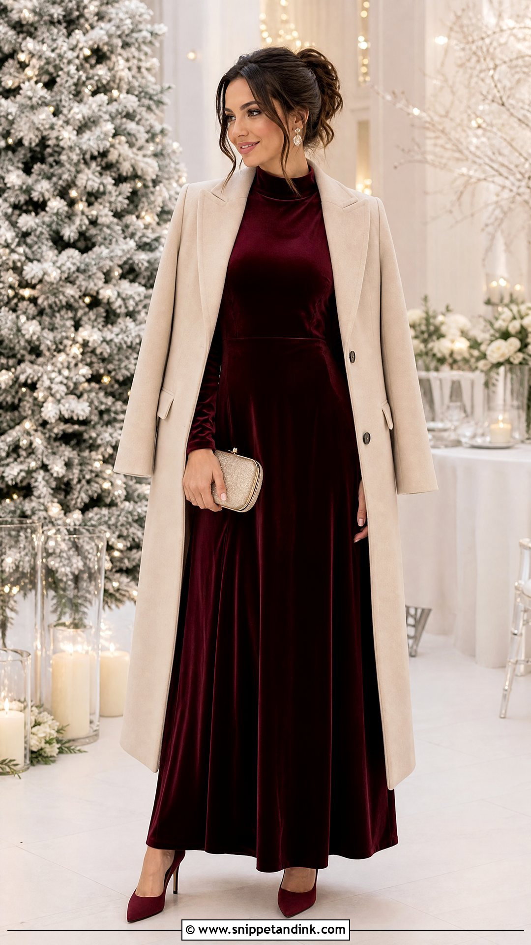 Modest Winter Wedding Outfit - Snippet and Ink - 25 Modest Wedding Ideas