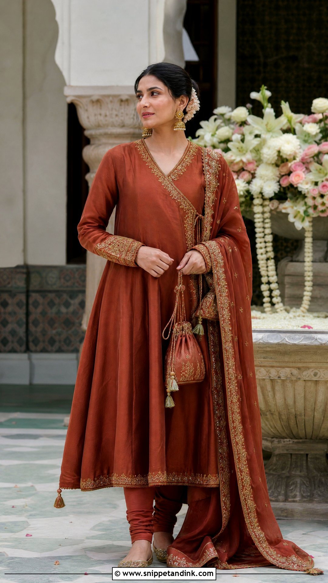 Mohsin Naveed Ranjha Angrakha Suit - Snippet and Ink - 25 Pakistani Designer Suits for Wedding