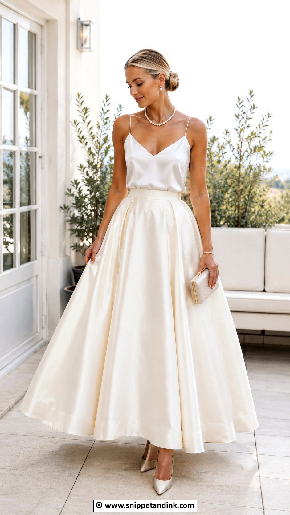 Mom Wedding Dress Bridal Skirt Outfit - Snippet and Ink - 25 Moms Wedding Dress Redone Ideas