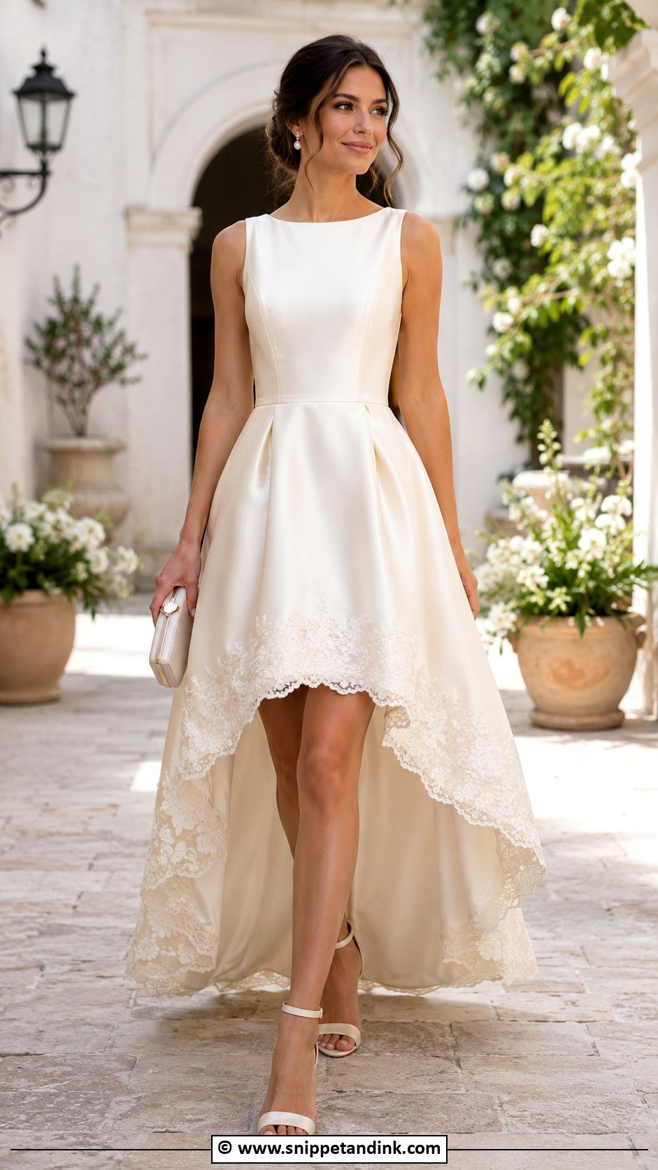 Mom Wedding Dress High Low Dress - Snippet and Ink - 25 Moms Wedding Dress Redone Ideas
