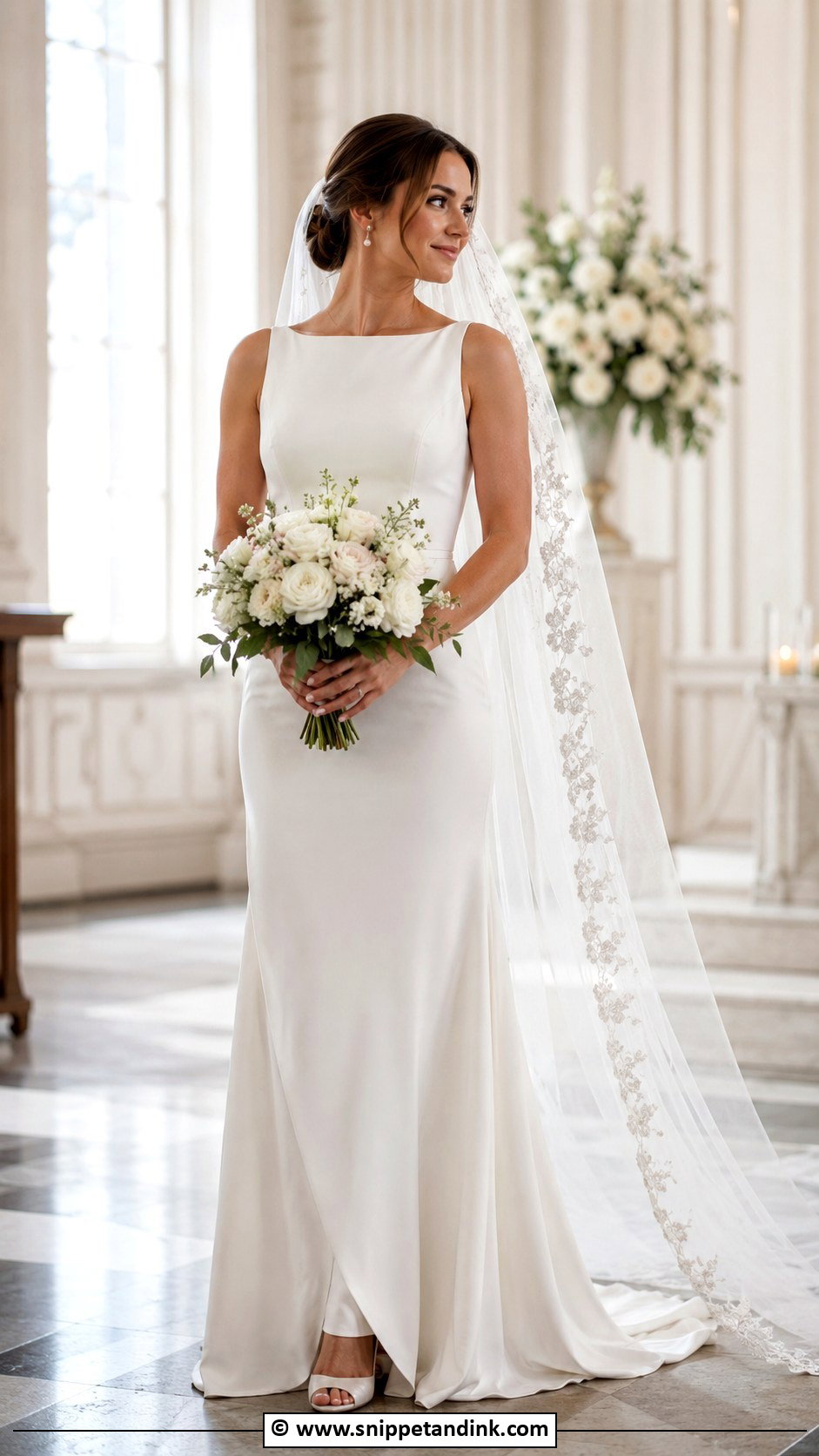 Mom Wedding Dress Veil Outfit - Snippet and Ink - 25 Moms Wedding Dress Redone Ideas