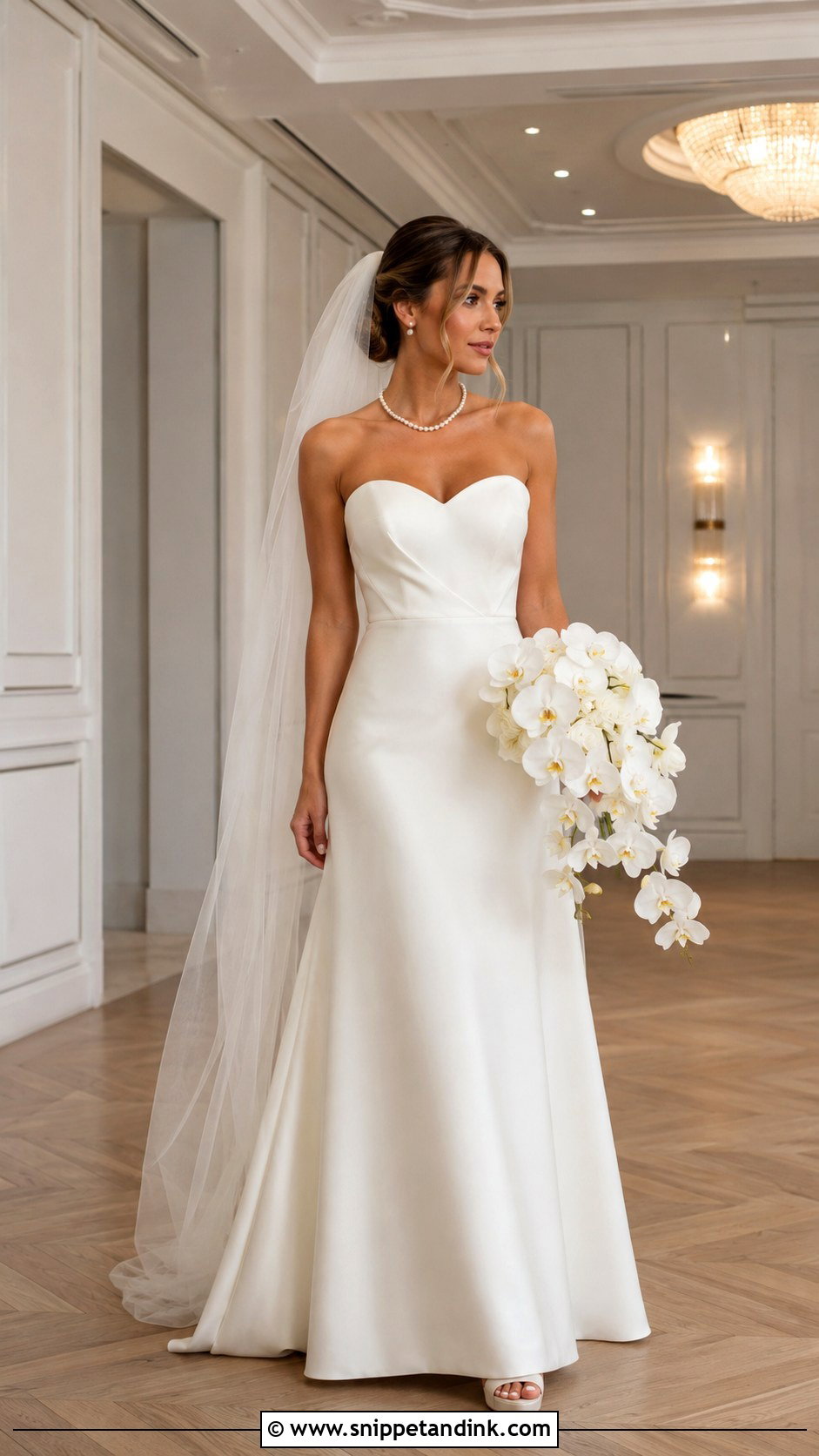 Monica Strapless Wedding Dress - Snippet and Ink - 20 Monica Wedding Dress Ideas