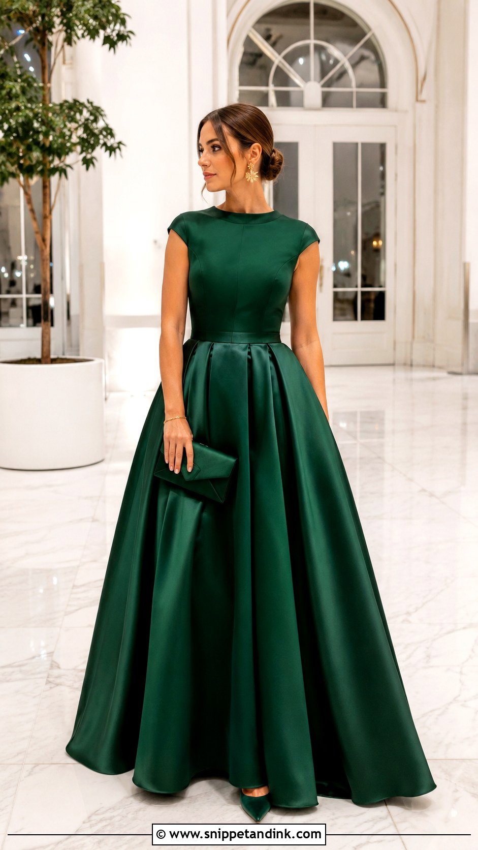 Monochrome Ball Gown Skirt Outfit - Snippet and Ink - 20 Ball Gown Skirt Ideas