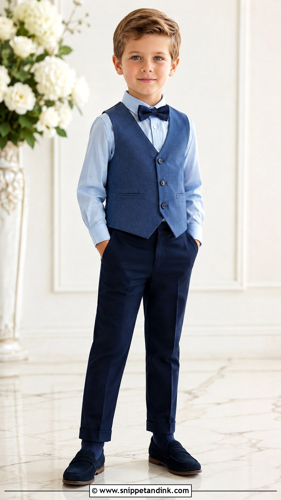 Monochrome Little Boy Wedding Outfit - Snippet and Ink - 20 Little Boy Wedding Outfit Ideas