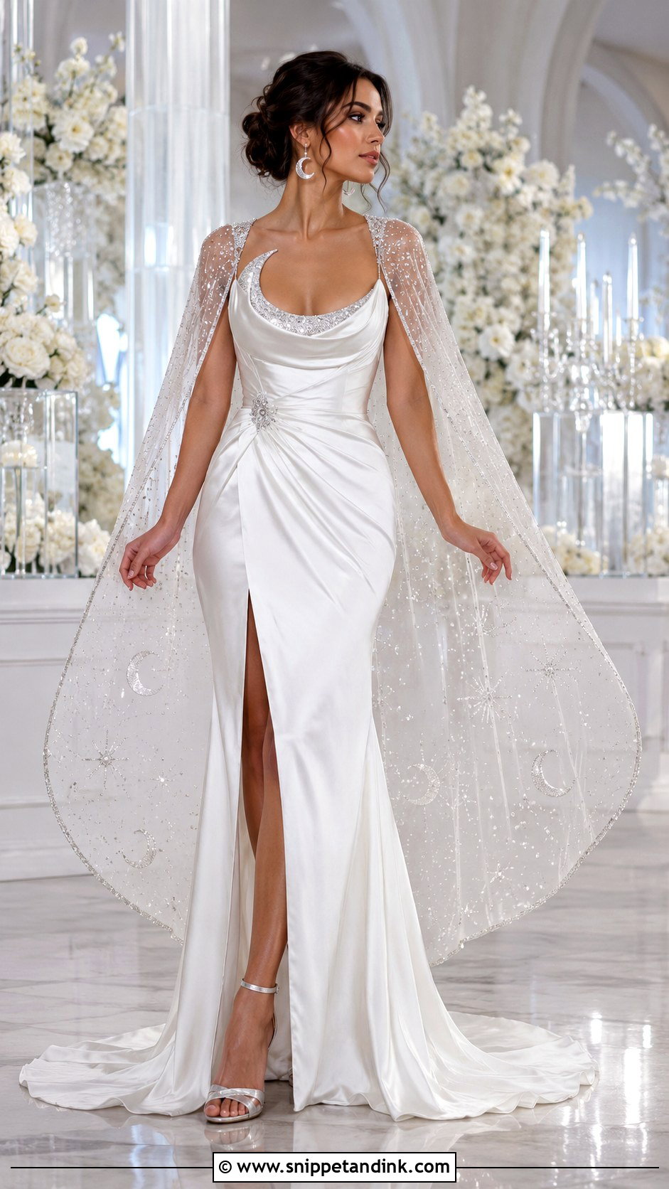 Moon Goddess Wedding Dress - Snippet and Ink - 20 Mythical Wedding Dress Ideas