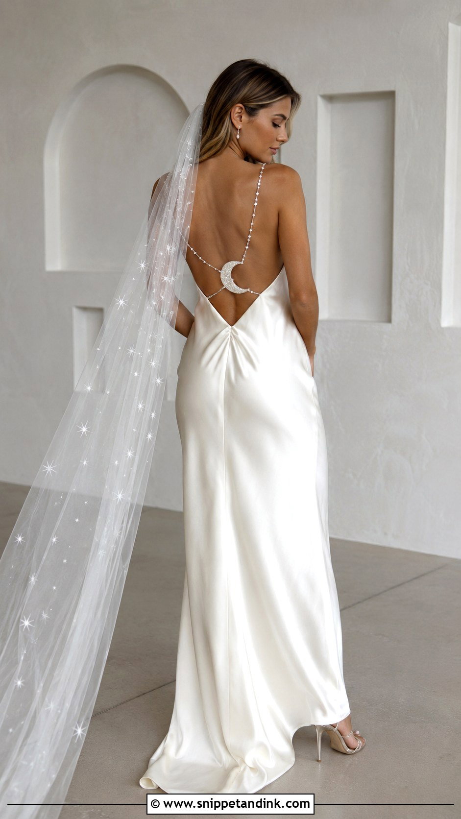 Moon Wedding Dress With Slip Silhouette - Snippet and Ink - 25 Moon Wedding Dress Ideas