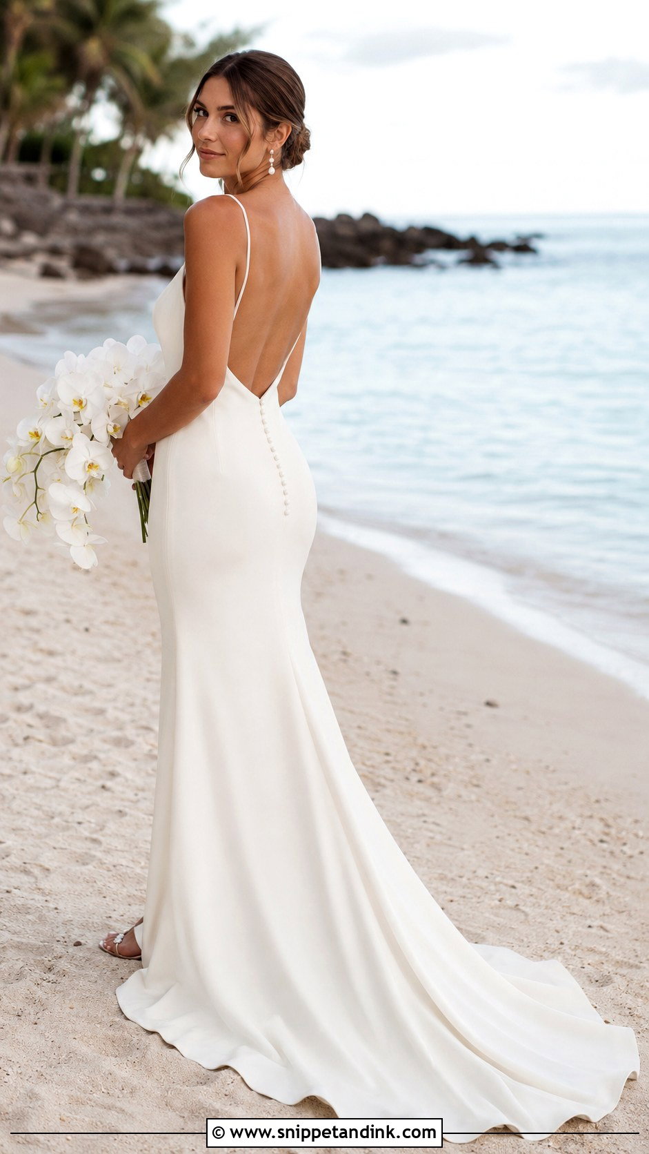 Moonlight Beach Wedding Dress - Snippet and Ink - 20 Moonlight Wedding Dress Ideas